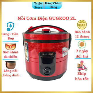 Nồi Cơm Điện CucKoo 2L công nghệ nấu 3D Hàn Quốc lòng nồi chống dính bảo hành 12 tháng