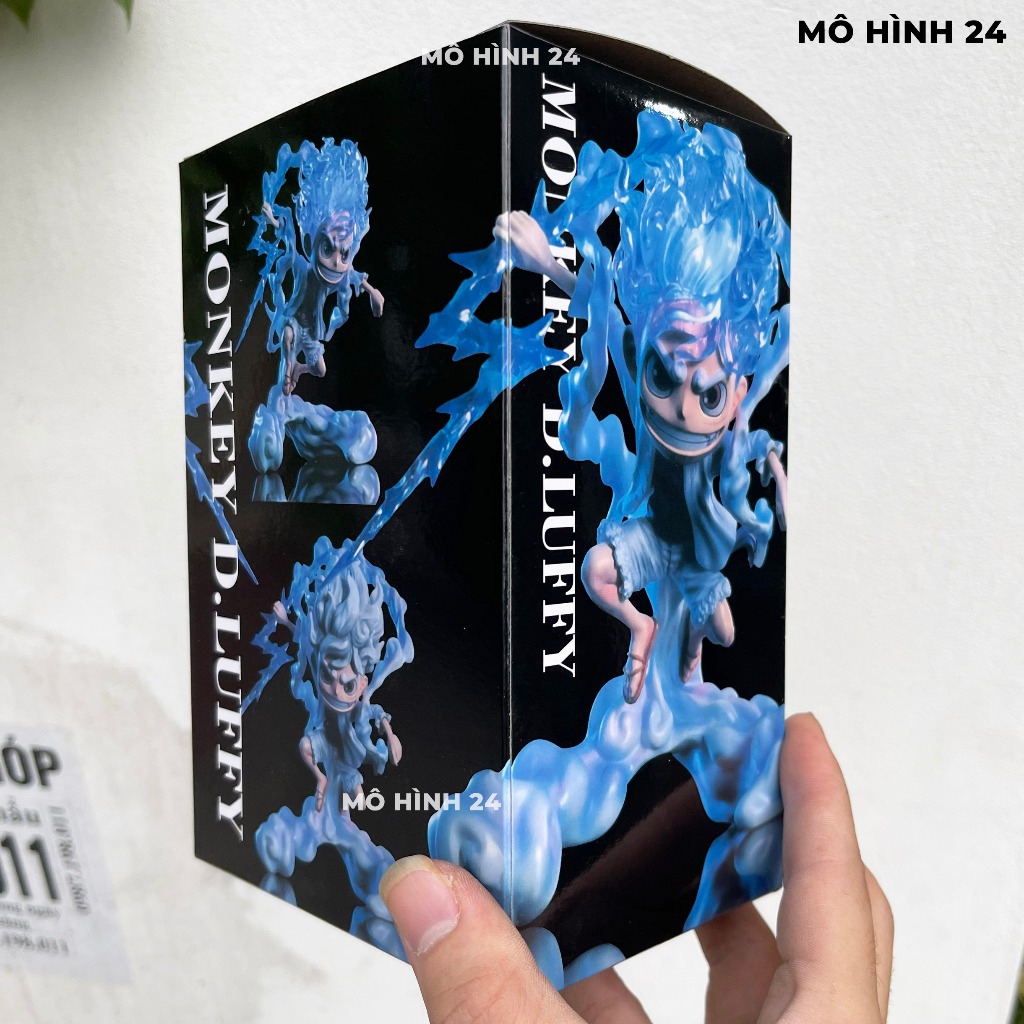 Mô hình trang trí Luffy Nika DMX 16cm figure nhân vật Monkey D luffy Gear 5 dmx studios SD fullbox giá rẻ