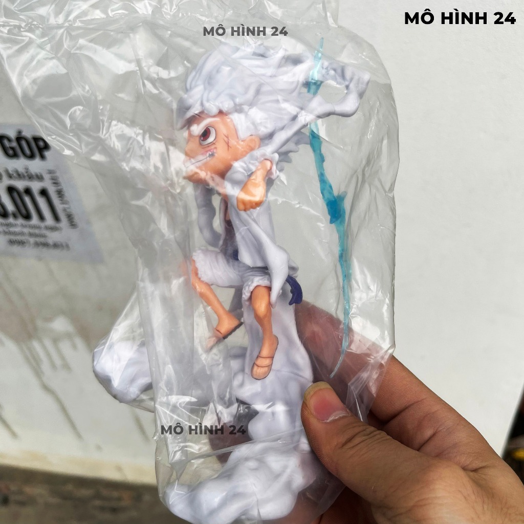 Mô hình trang trí Luffy Nika DMX 16cm figure nhân vật Monkey D luffy Gear 5 dmx studios SD fullbox giá rẻ