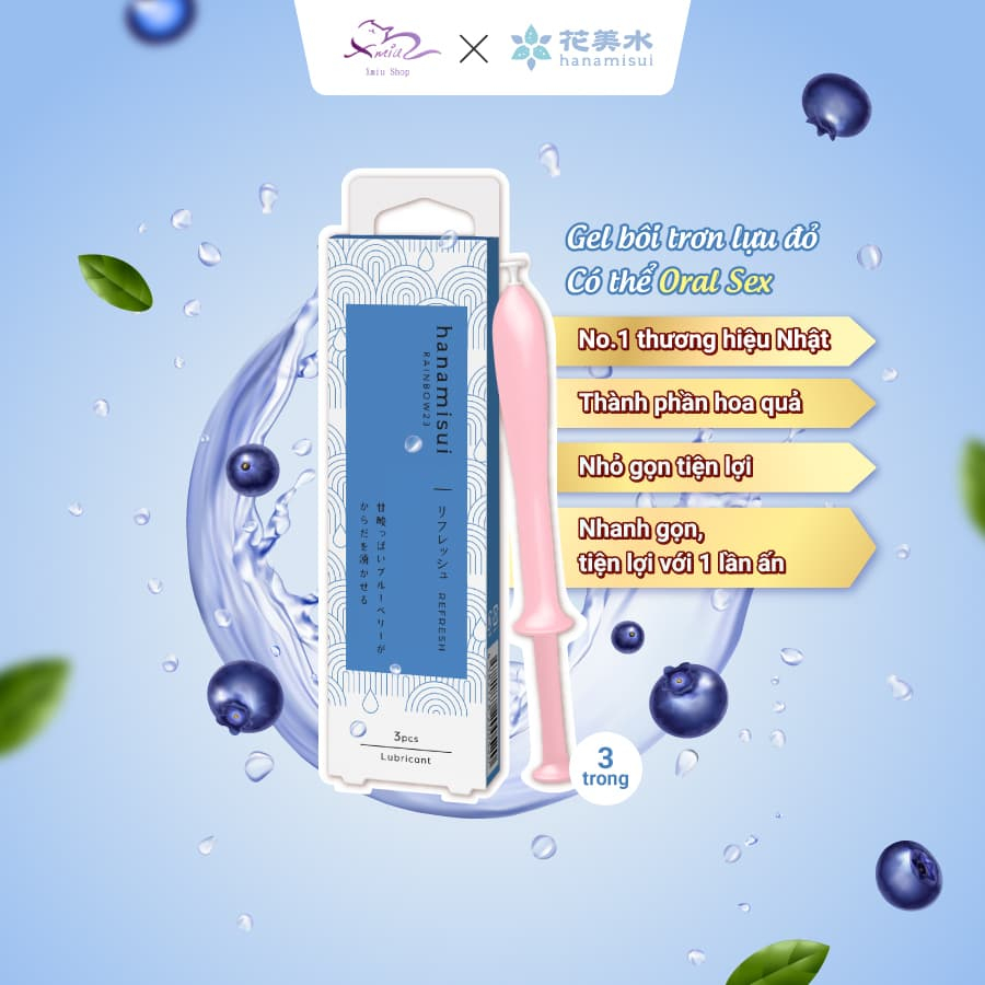 GEL đũa thần Hanamisui vị Nho Đen