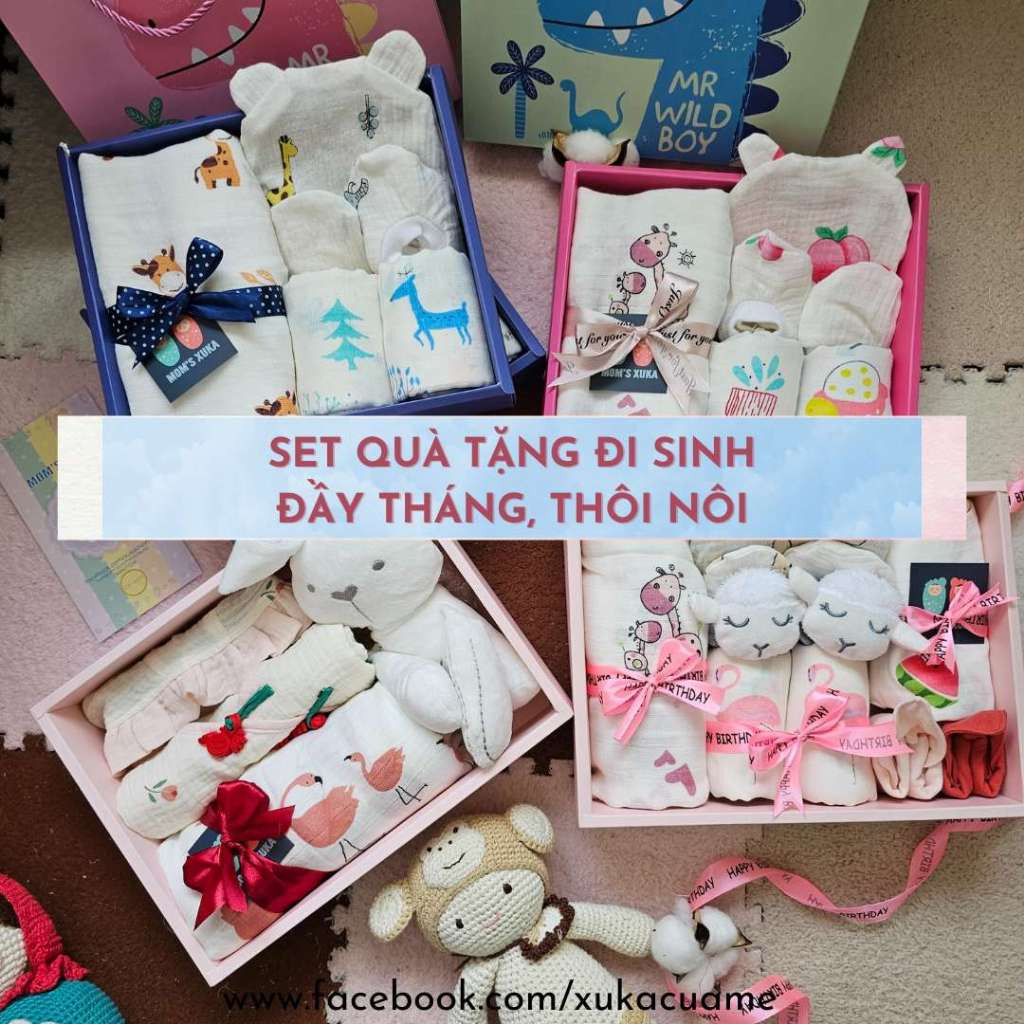 Set quà tặng đầy tháng, Thôi nôi, Sắp sinh