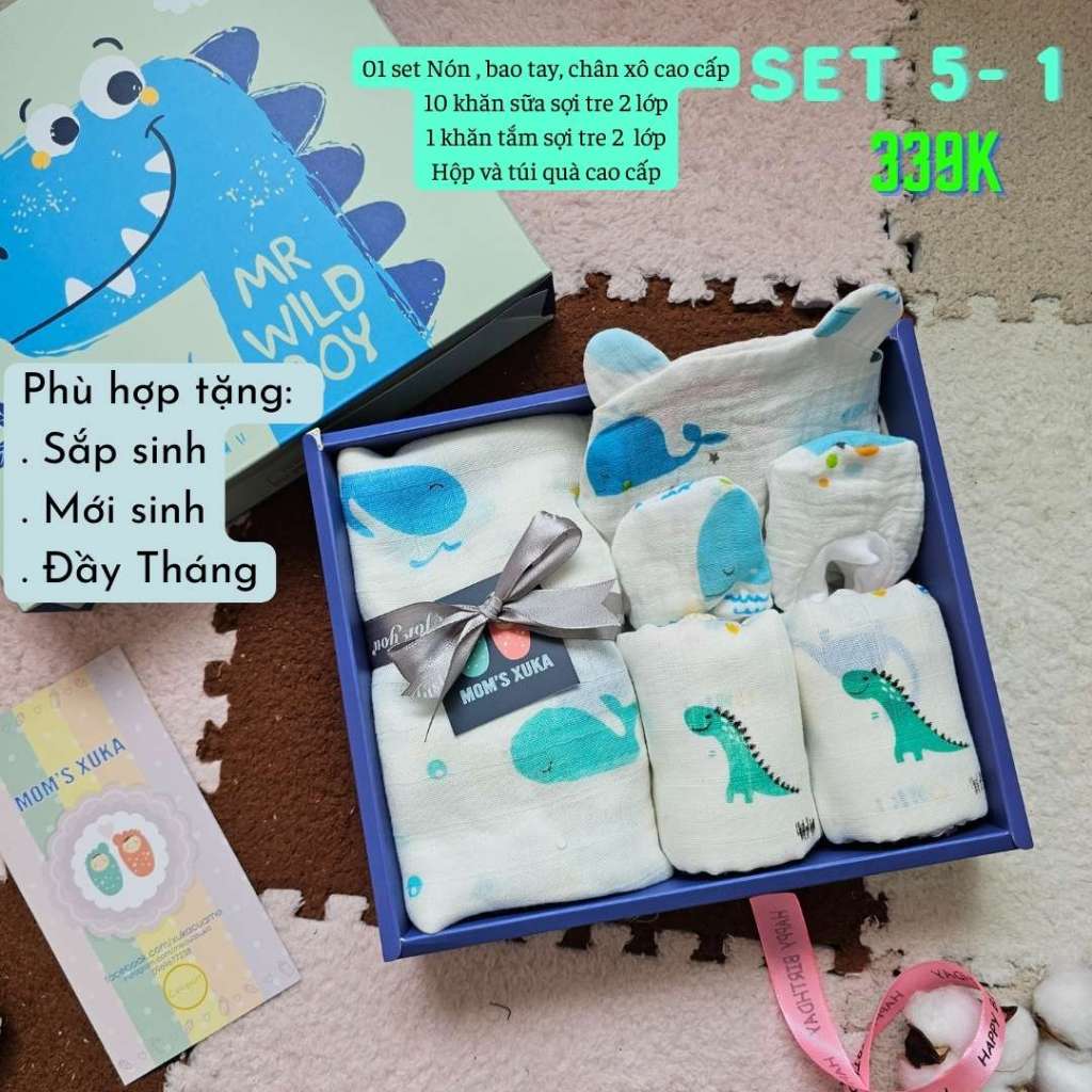 Set quà tặng đầy tháng, Thôi nôi, Sắp sinh