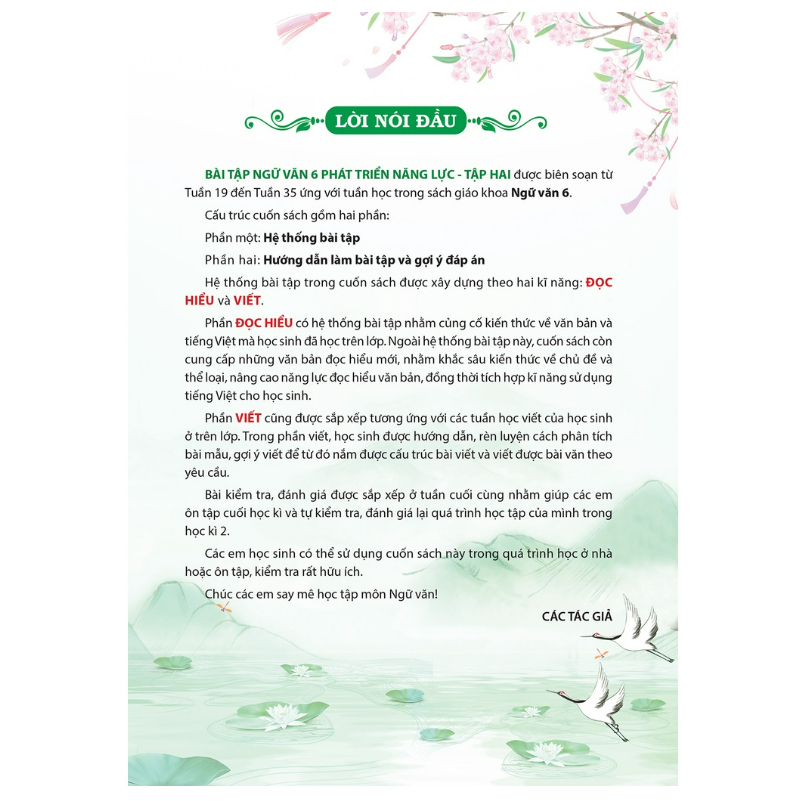 Sách - Bài tập Ngữ Văn 6 Phát triển năng lực - Tập 2