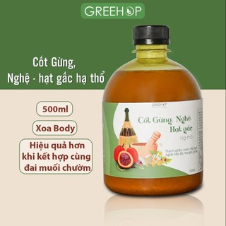 Cốt gừng, nghệ, gấc hạ thổ cho phụ nữ sau sinh GREEHOP (handmade)