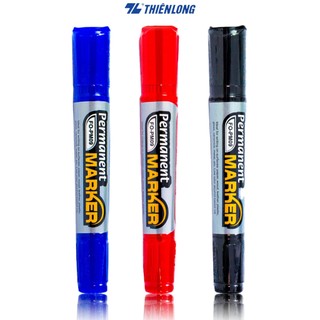 Combo 5/10/20 bút lông dầu flexoffice fo-pm-09 mực đậm tươi, nhanh khô, bám dính tốt