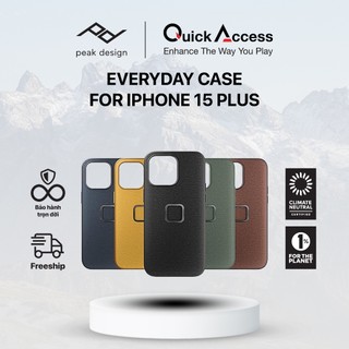 Ốp Lưng Peak Design Everyday Case Cho IPhone 15 Plus - Hàng chính hãng - Bảo hành trọn đời
