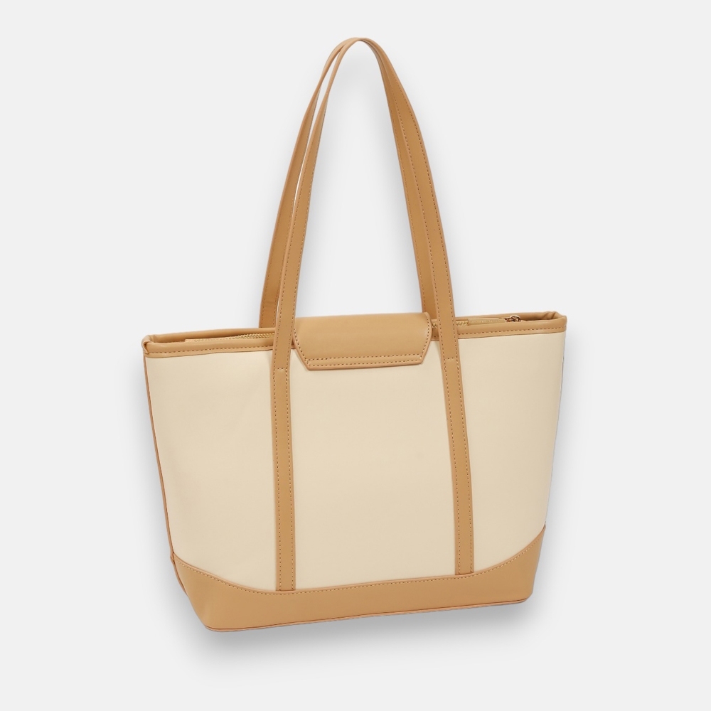 Túi Tote Đeo Vai Lemino Phối Màu Thời Trang LB23247