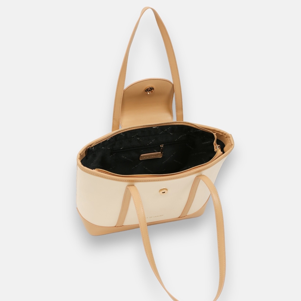 Túi Tote Đeo Vai Lemino Phối Màu Thời Trang LB23247