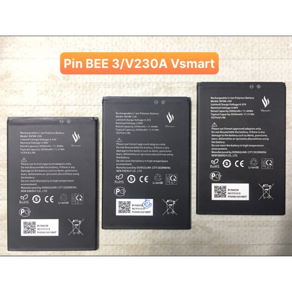 Pin BEE 3/V230A - Vsmart