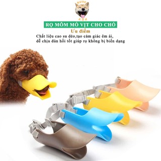 Rọ mõm mỏ vịt cho chó