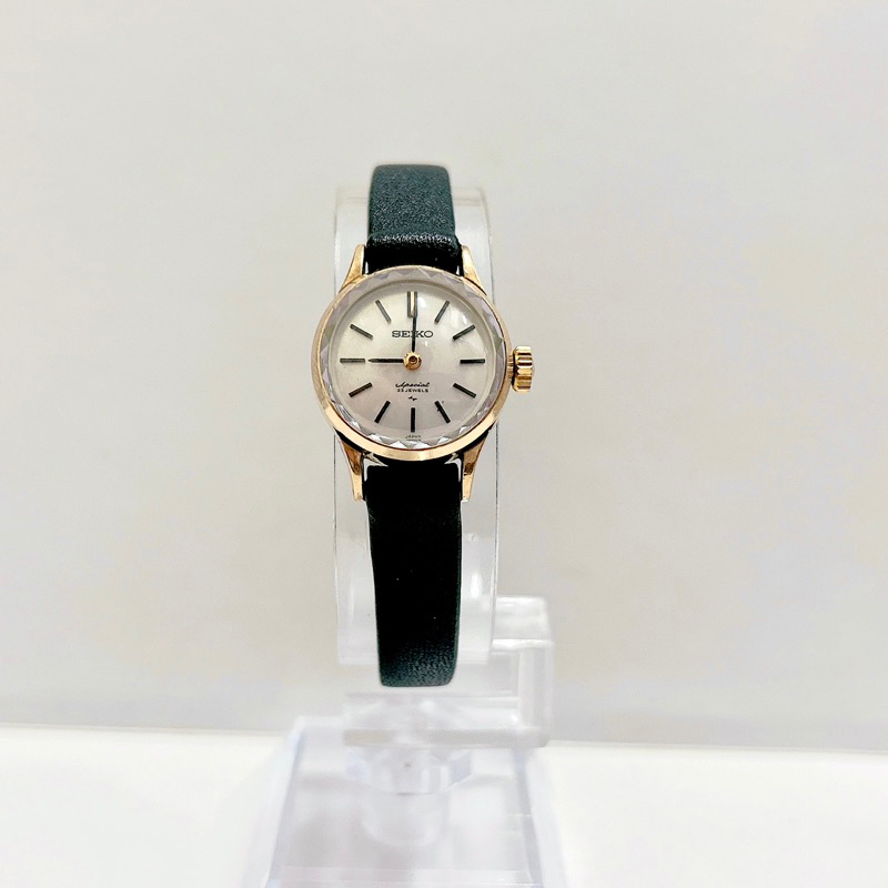 Đồng hồ nữ si hiệu Seiko, cơ cổ lên dây cót tay - secondhand watch Seiko