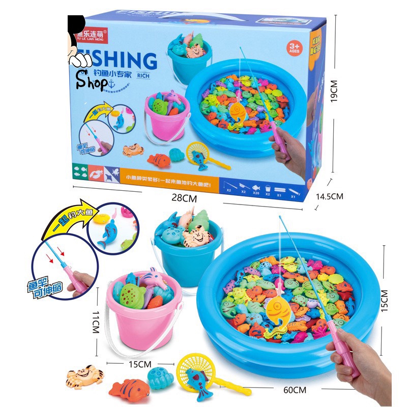 Phao Câu Cá 42 Chi Tiết Cho Bé - Shop Đồ Chơi Trẻ Em Moy Kids