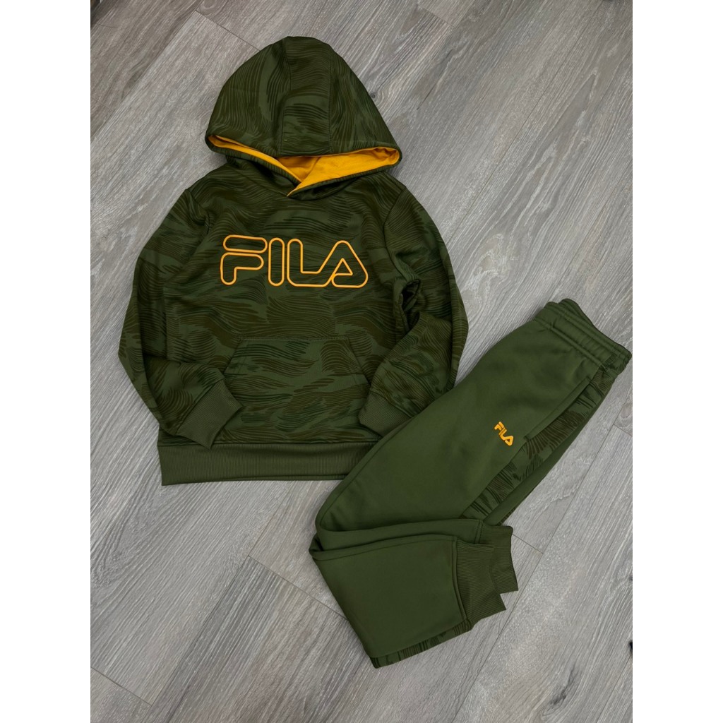 Bộ nỉ thể thao bé trai Fi la 3 màu