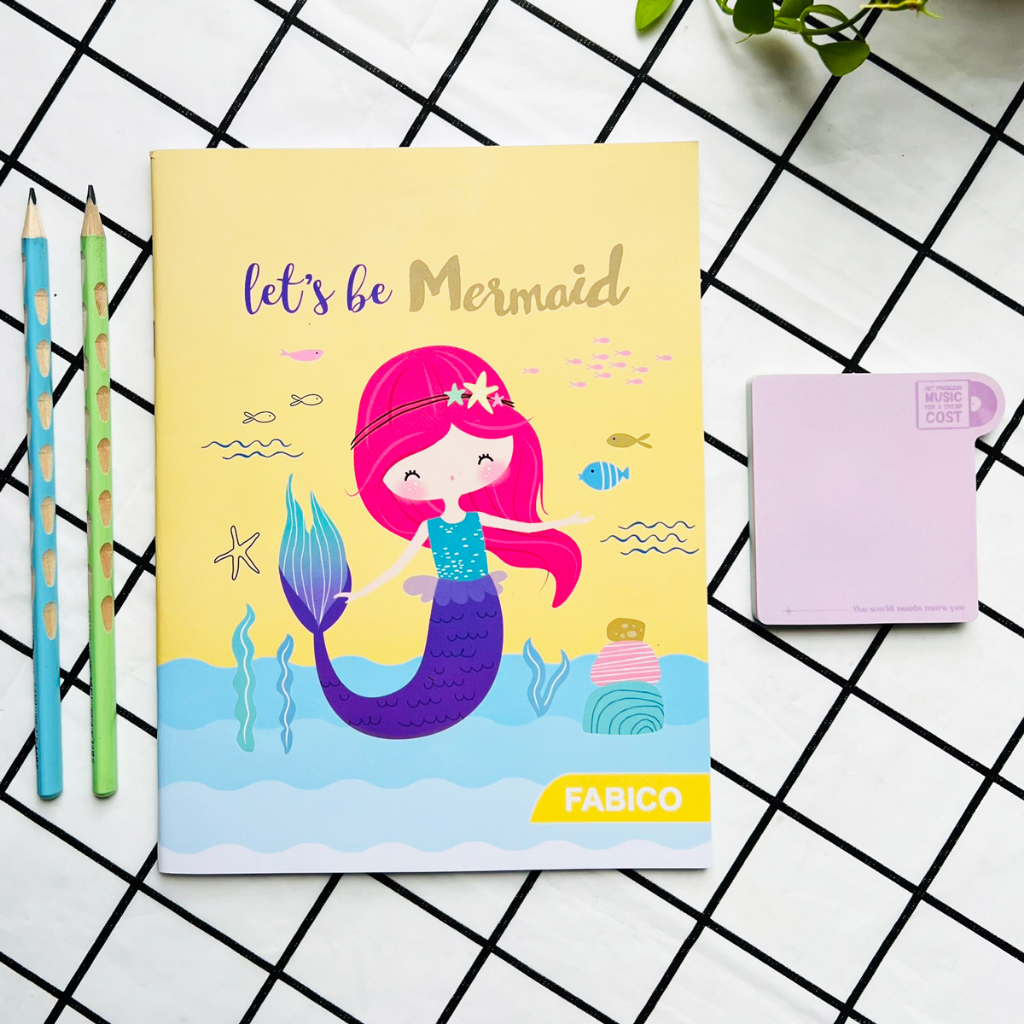 Vở Học Sinh 100 Trang 4 ô ly 80gsm Giấy White Bond