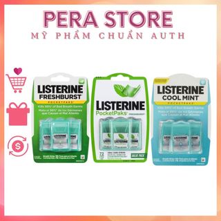 MIẾNG NGẬM THƠM MIỆNG LISTERINE POCKETPAKS FRESH BURST