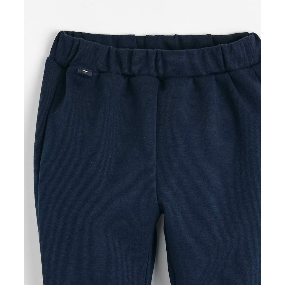 Quần thun dày dặn gập gấu bé trai bé gái Mmln. HA4946