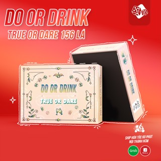 Bộ bài drinking game DO or  DRINK SAY SƯA cho bạn bè hội nhóm 156 lá