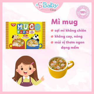 Mì mug ăn dặm nhật bản cho bé ăn dặm