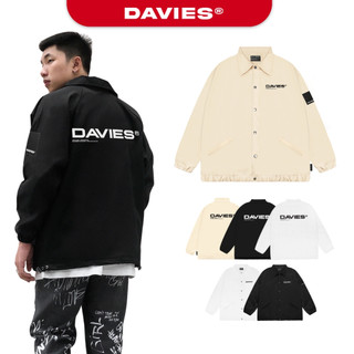 Áo khoác dù local brand DAVIES nữ nam form rộng nhiều màu basic jacket Essential| D25-AK6