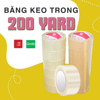 Băng keo đóng hàng siêu dính 1 cuộn 200 yard chất lượng cao đóng gói cực chắc chắn - Tuigoihanghcm_88