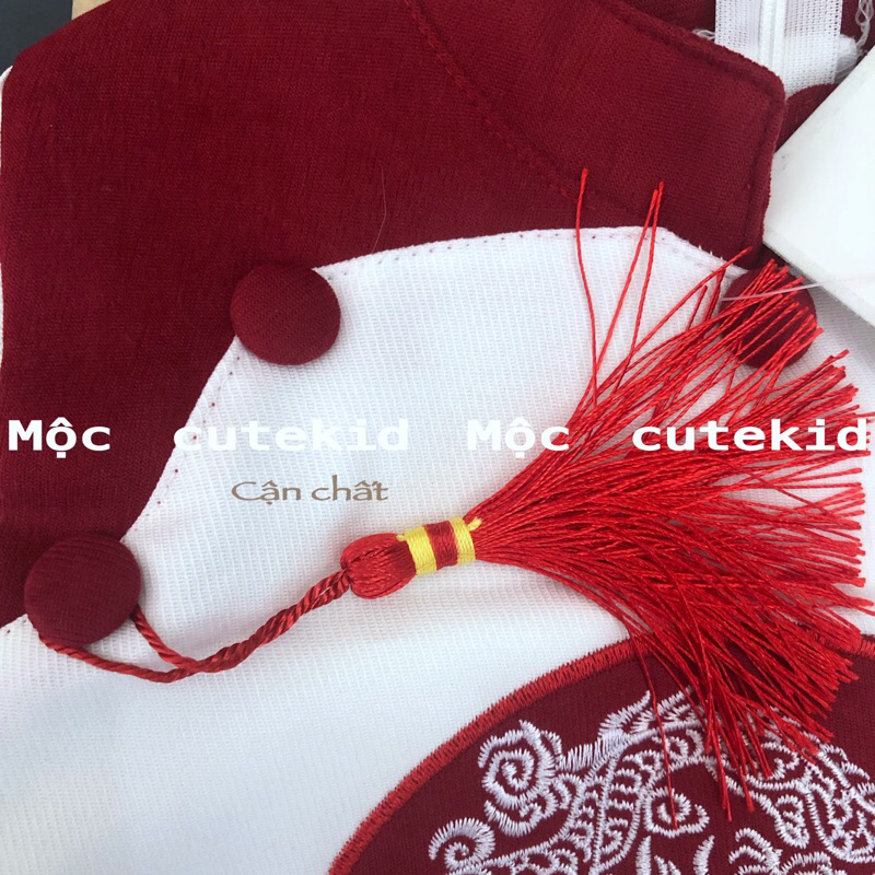 Bộ áo dài cho bé trai đi chơi Lễ Tết - HÌNH THẬT - set áo dài cho bé trai đi chơi Lễ Tết, Lễ Hội, tiệc tùng