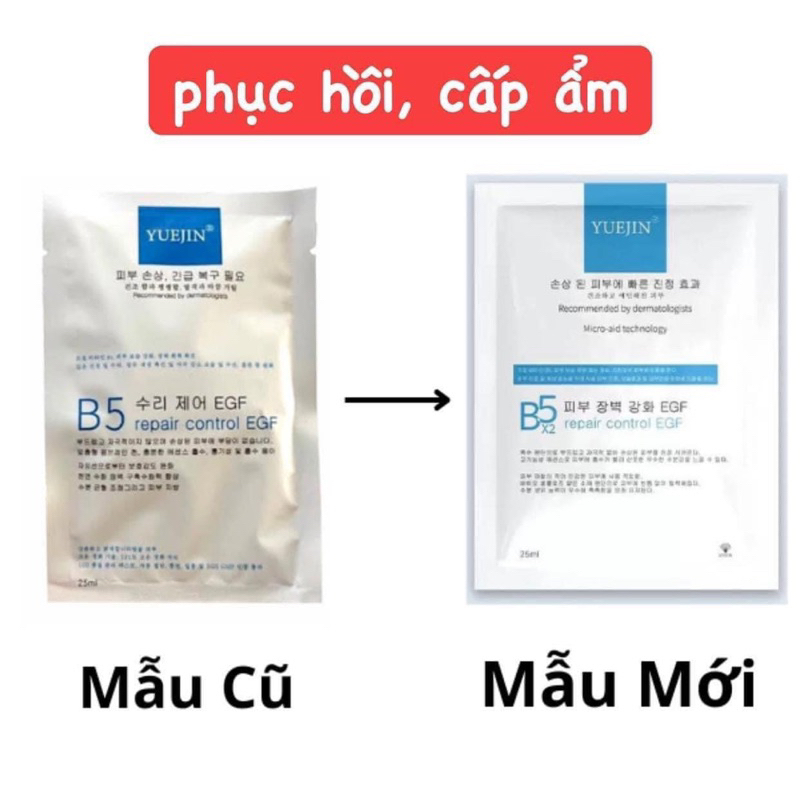 CÔNG TY - Mặt Nạ Phục Hồi Cấp Ẩm B5 Repair Control EGF Mask