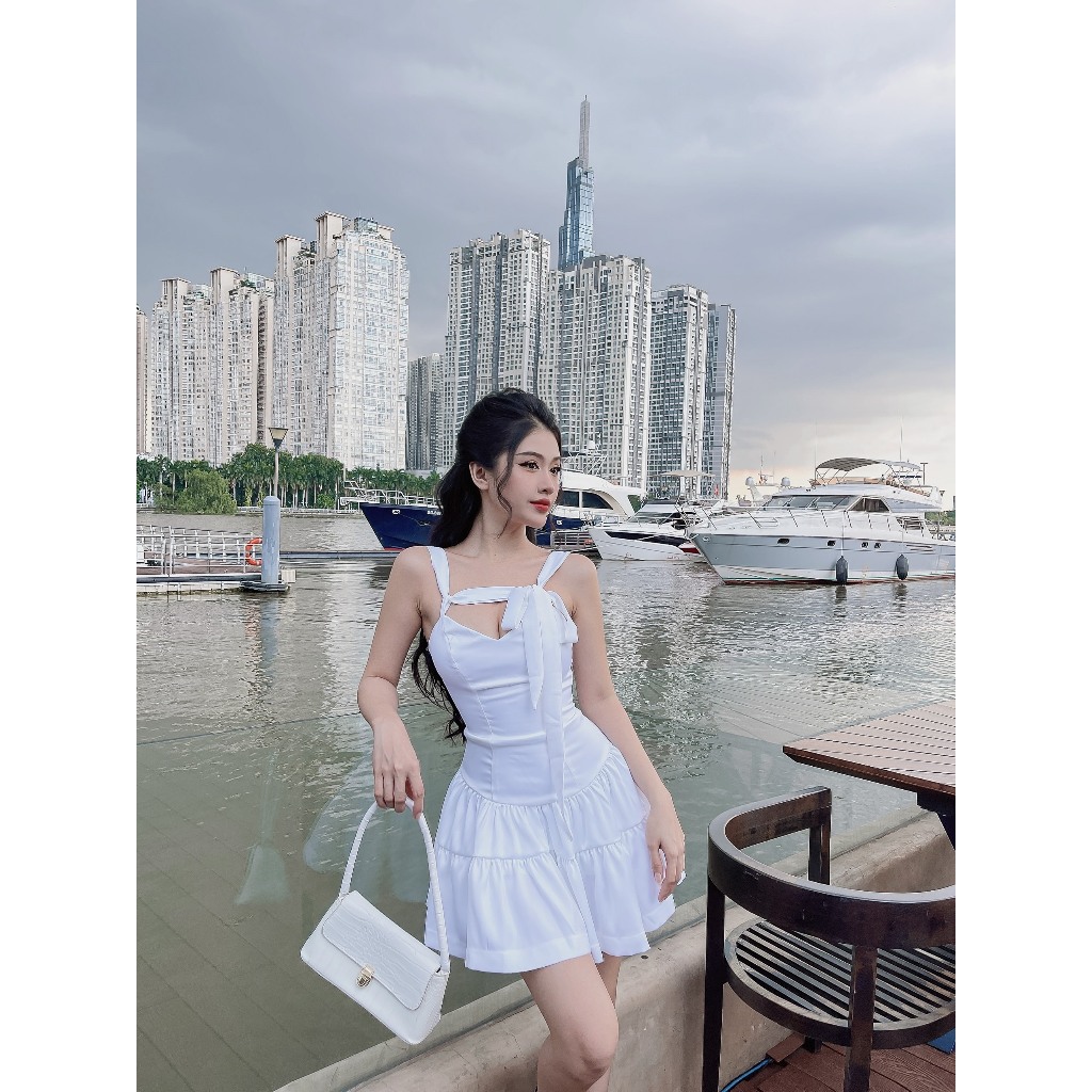 Đầm TK Lolita Cột Nơ - 3489
