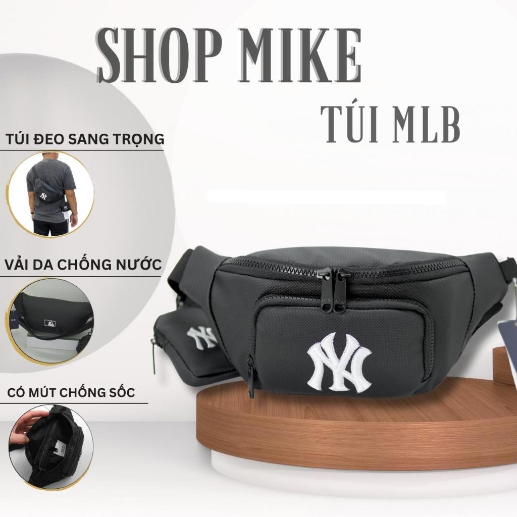 Túi đeo chéo mlb hàng xuất dư cao cấp , Túi bao tử nam chính hãng full hộp có túi nhỏ đi kèm_SHOP MIKE TX10
