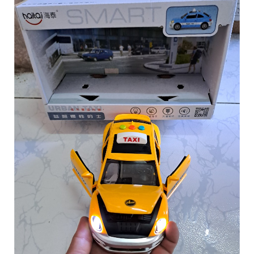 ĐỒ CHƠI MÔ HÌNH XE TAXI TỈ LỆ 1:16