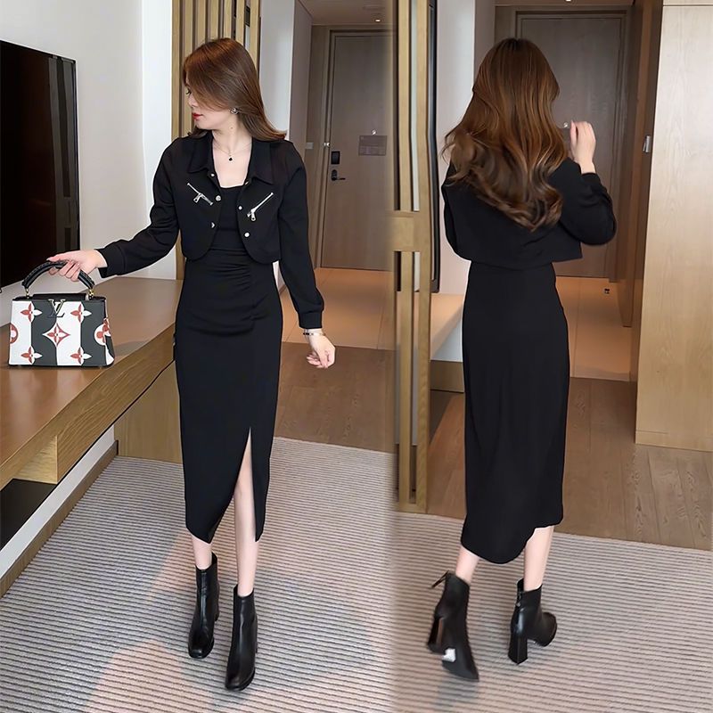 Bộ Thu Đông Nữ , Bộ Đồ Thể Thao Thời Trang Xuân Thu Cho Phụ Nữ Trung Niên V22