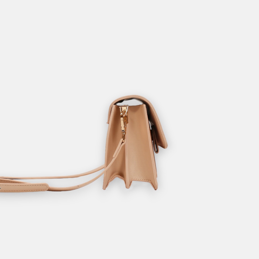 Túi Xách Nữ Lemino Dáng Hộp Pha Màu LB23250