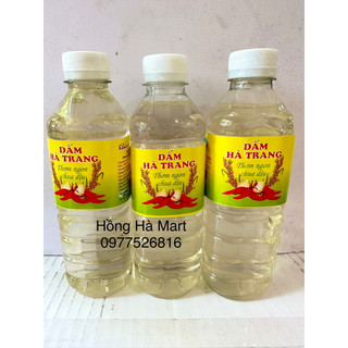 Chai dấm gạo hà trang -phương trang 450ml