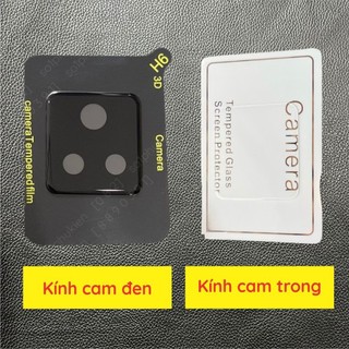 Kính cường lực camera Xiaomi Poco K40s / Poco F4 5G / K50 / K50 Pro loại kính cam đen và kính cam trong giúp bảo vệ cam