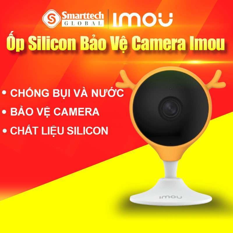 Ốp Silicon Bảo Vệ Camera Imou Chống Vỡ Dành Cho Dòng Máy Cue 2/Blu - Cam Sừng Hươu