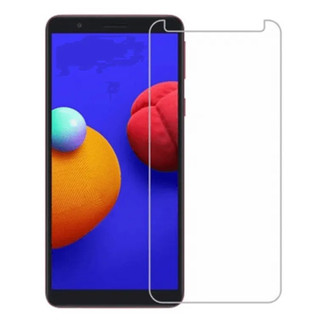 Kính cường lực Samsung A01 Core kính trong suốt không full màn hình