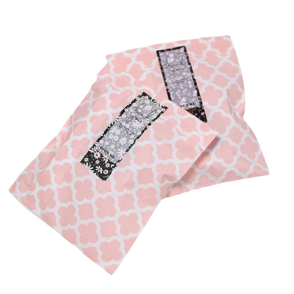 Decal sticker Thank you nền hoa cúc TE39 30 cái 3x9cm tem niêm phong bao bì quà tặng vintage