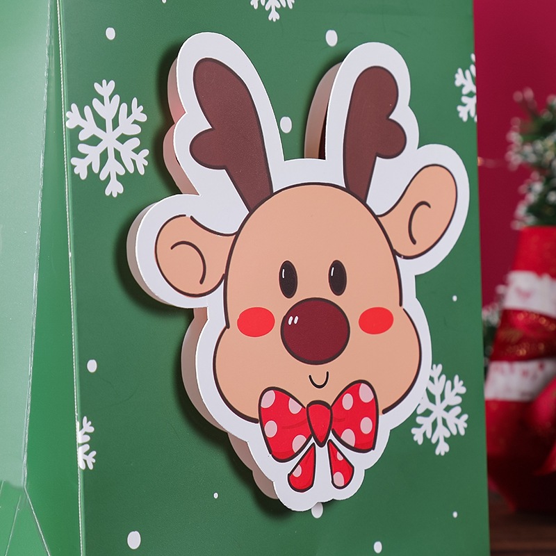 Túi quà giáng sinh túi giấy đựng quà noel nhiều mẫu TỔNG HỌP hình ông già noel, người tuyết - Vua Bao Bì