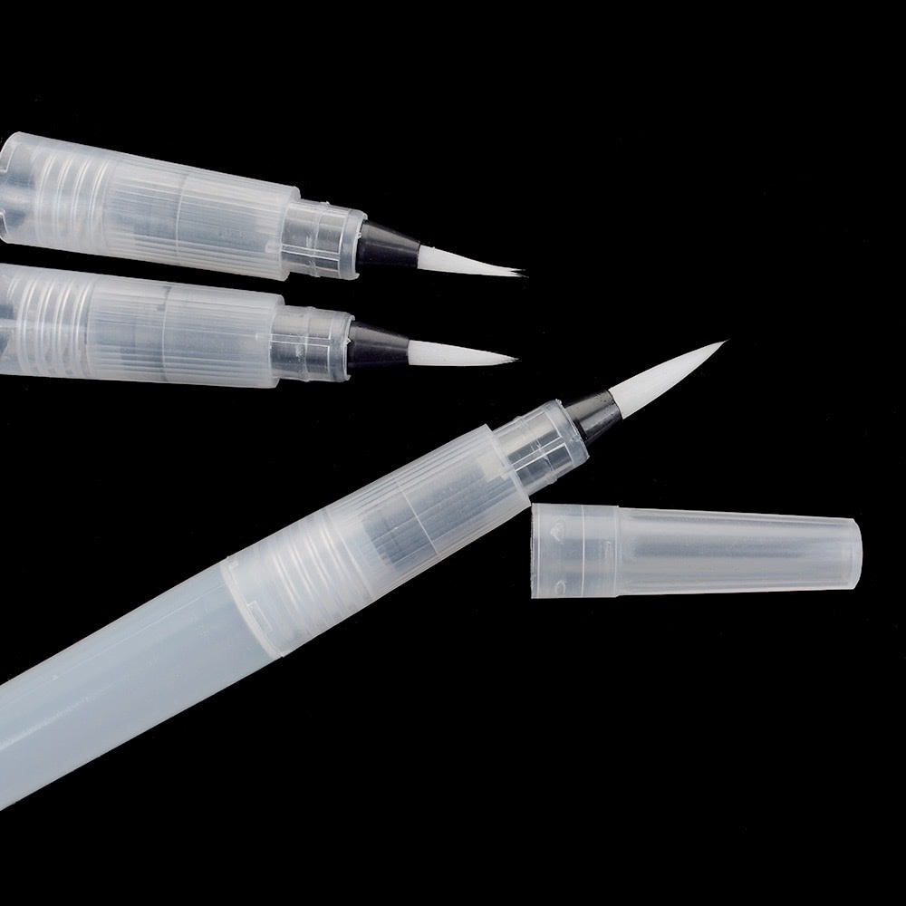 (COMBO 2 CÂY) Cọ Vẽ Màu Nước ( Water Brush) Thân Dài 19cm
