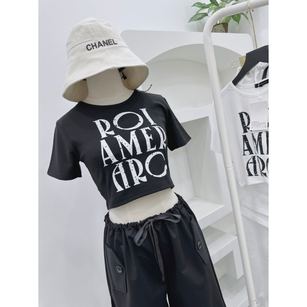 SÉT BỘ ÁO THUN IN CHỮ SAU LƯNG CẮT OUT THẮT DÂY CÁ TÍNH QUẦN KAKI DÀY ĐẸP CẠP THẮT DÂY LẠ MẮT-CH