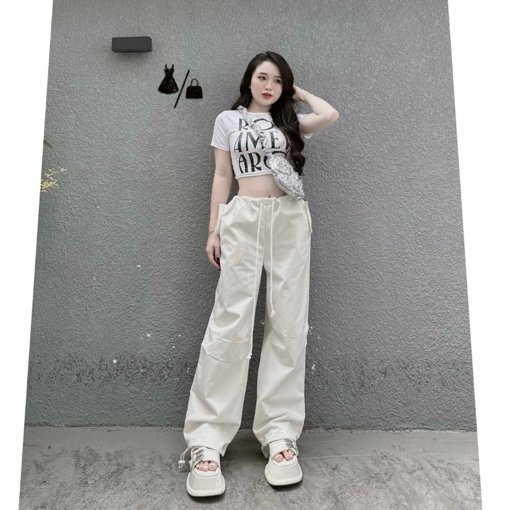 SÉT BỘ ÁO THUN IN CHỮ SAU LƯNG CẮT OUT THẮT DÂY CÁ TÍNH QUẦN KAKI DÀY ĐẸP CẠP THẮT DÂY LẠ MẮT-CH