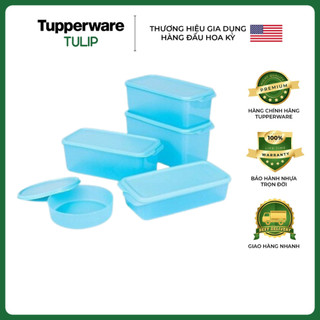 Bộ hộp trữ mát freshia tupperware chính hãng 100%