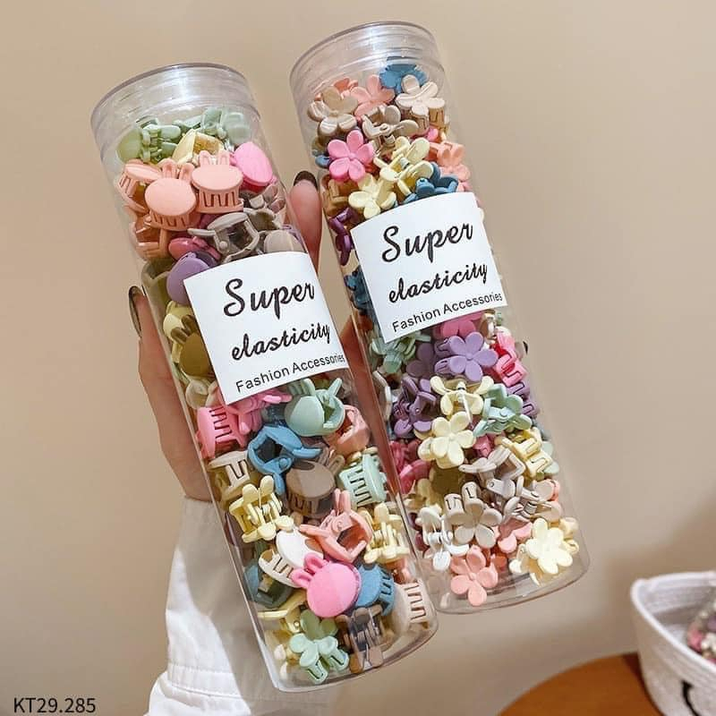 Ống 100 kẹp tóc nhí