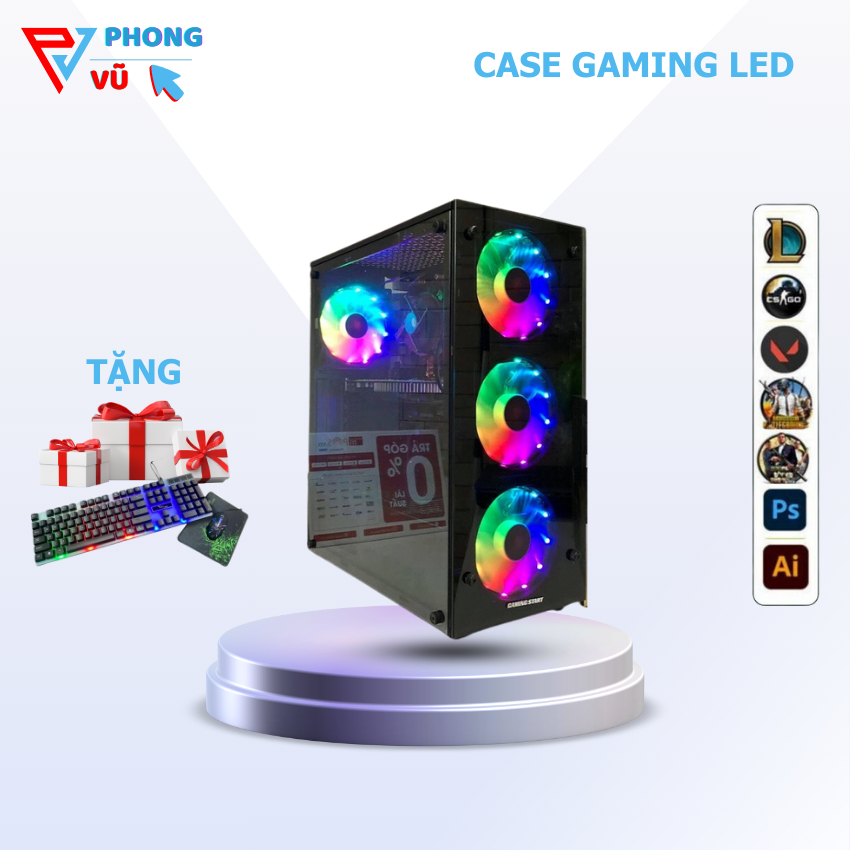 Bộ Máy Tính Case PC Chơi Game (H81,i34160, i5 4570, i7 4770 Ram 8G, SSD 128G, VGA GTX 7xx) BẢO HÀNH 12 THÁNG
