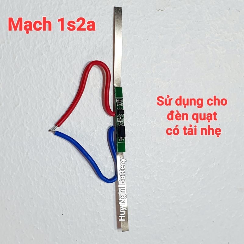 Mạch 1s 15A - Sạc Xả Bảo Vệ Pin Lion 3,7v - Chuyên Dùng Đóng Cho Máy Bãi Nhật