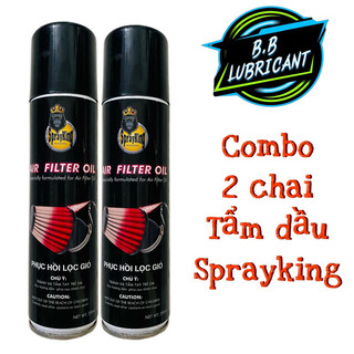 Combo 2 chai tẩm dầu lọc gió sprayking