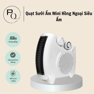 Quạt sưởi ấm mini hồng ngoại siêu ấm bảo hành 6 tháng