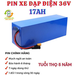 Bộ pin xe đạp điện 36v 17ah