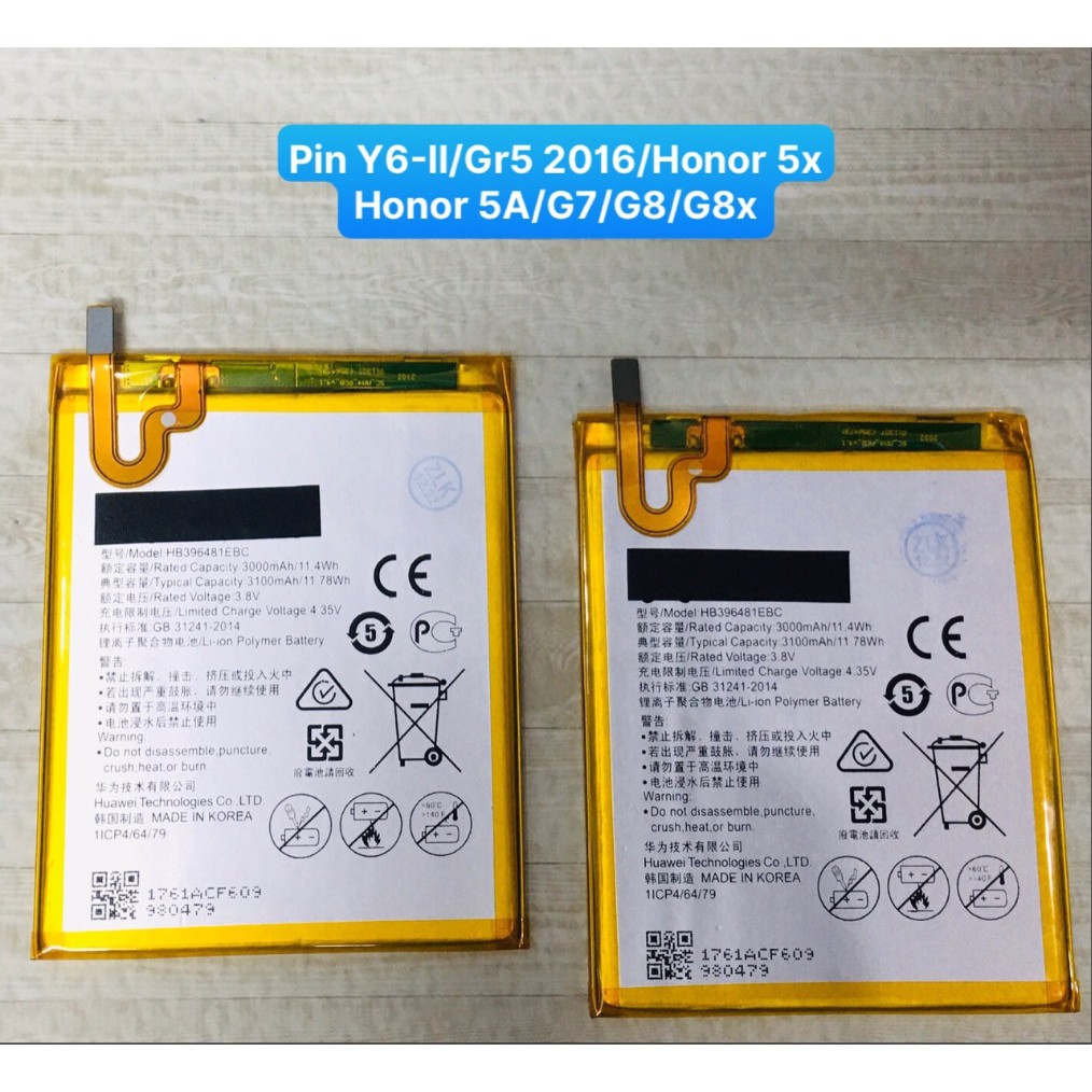 Pin Huawei Y6-II/ Cam L21 / GR5 2016 HB396481