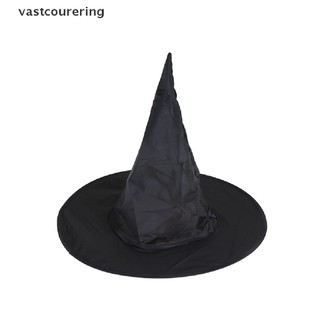 Mũ phù thủy màu đen trơn, mũ phù thủy mau' hóa trang Halloween