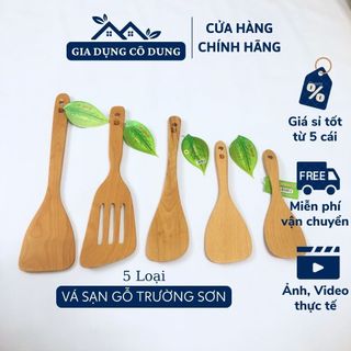 Vá sạn gỗ chiên xào thức ăn đủ loại - thương hiệu trường sơn